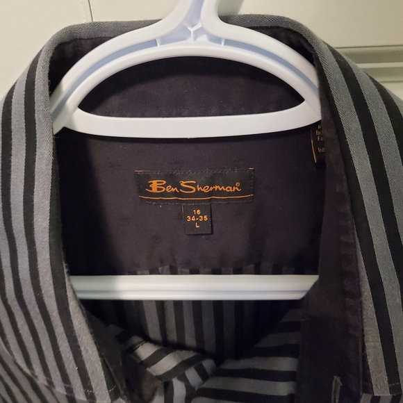 Ben Sherman Button Down Casual Shirt-16 34-35 - Picture 2 of 5